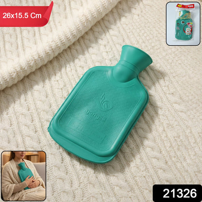 Leak-proof hot water bottle designed for effective pain relief