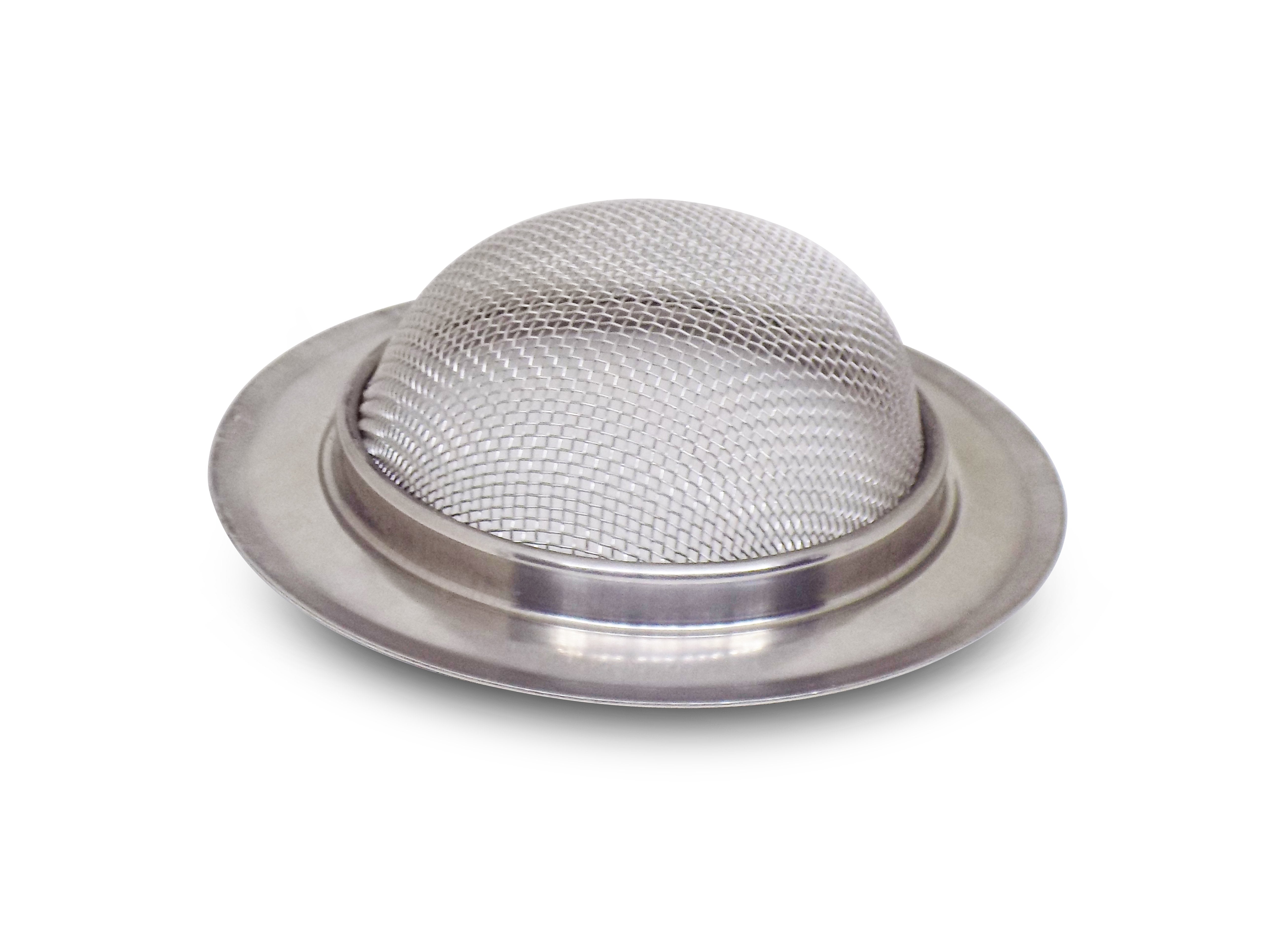Premium stainless steel sink strainer for kitchen drains.